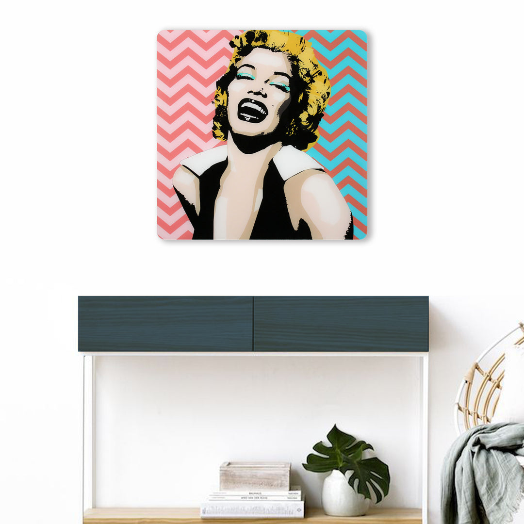 Quadro in plexiglass "Marilyn Monroe" 50x50cm