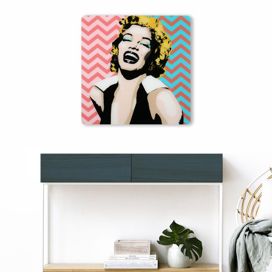 Quadro in plexiglass "Marilyn Monroe" 50x50cm