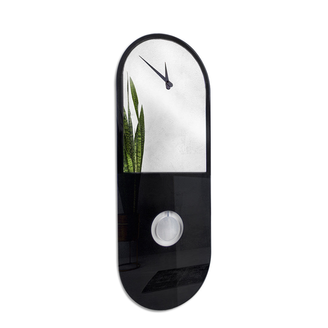 "Milan" Design Pendulum Clock with Mirror