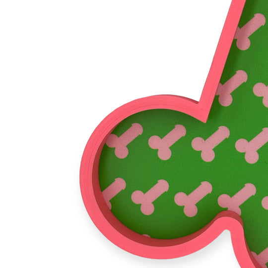 Svuotatasche di Design "Dick" - Stampa 3D