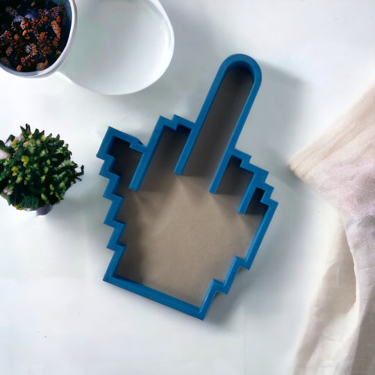 Svuotatasche di design 'Dito Medio' - stampa 3D
