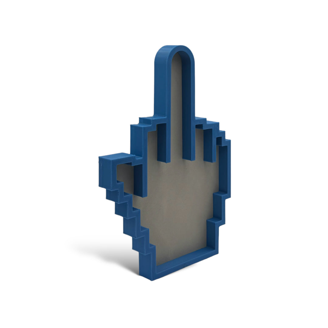 Svuotatasche di design 'Dito Medio' - stampa 3D