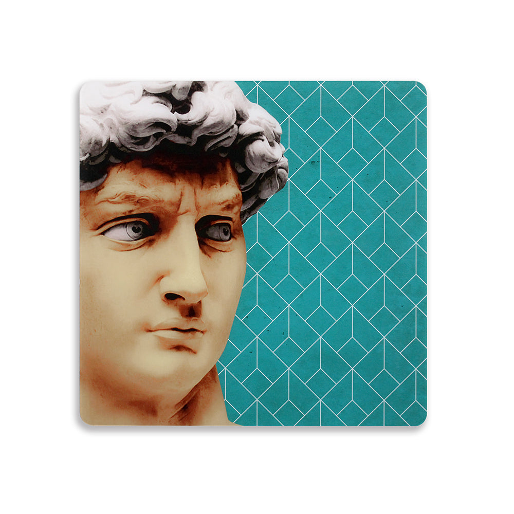 Quadro in plexiglass "David" 50x50cm