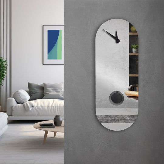 "Oslo" Mirror Design Pendulum Clock