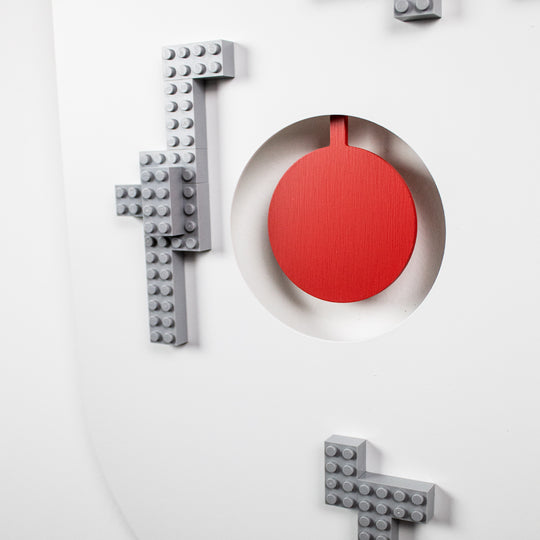Orologio a Pendolo di Design “Tokyo” in Metallo