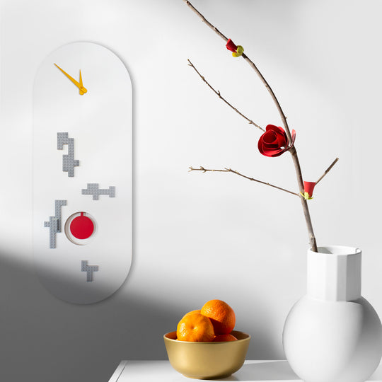 Orologio a Pendolo di Design “Tokyo” in Metallo