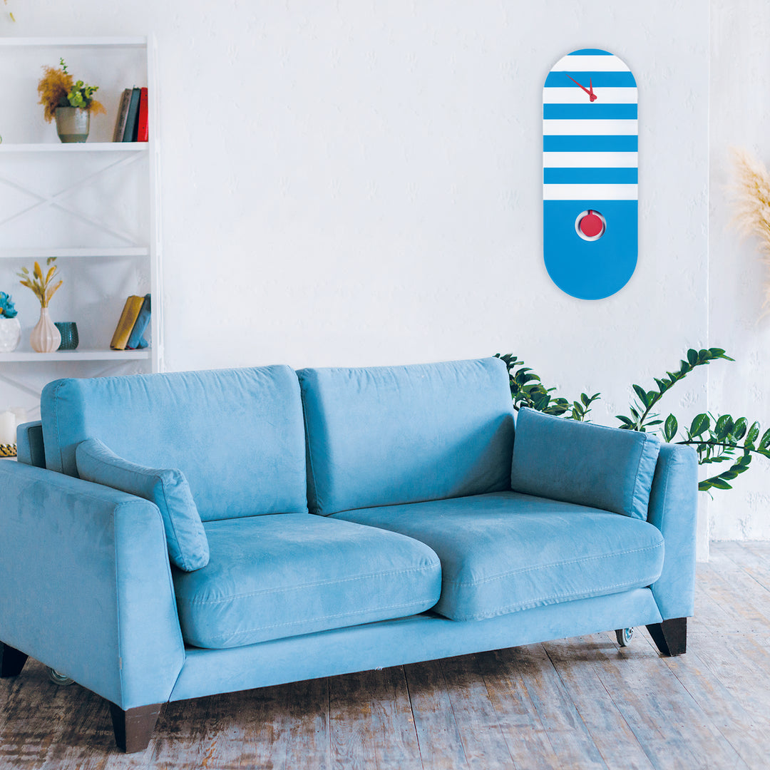 Orologio a Pendolo di Design "Capri" in Plex