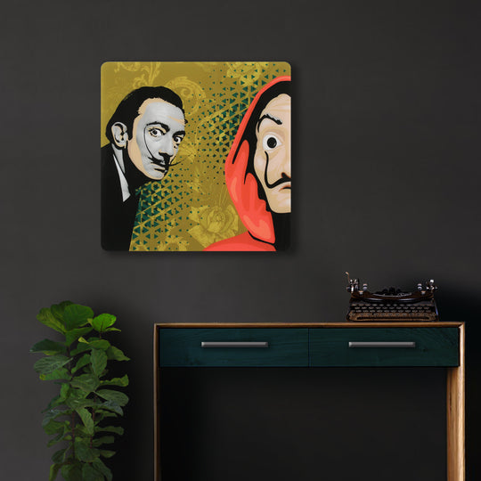 Quadro in plexiglass "Casa di Dalì" 50x50cm